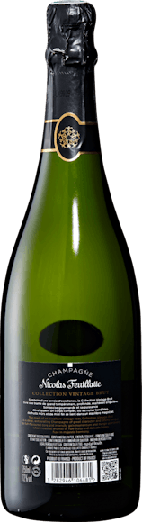 Nicolas Feuillatte brut Millésimé Champagne AOC (Face arrière)