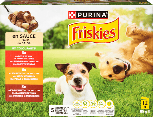 Cibo per cani in salsa Friskies Purina