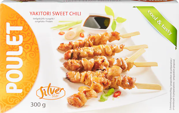 Silverstar Pouletspiesse Yakitori Sweet Chili 