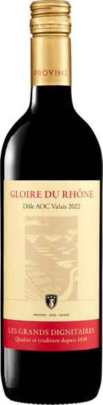 Gloire du Rhône Dôle du Valais AOC Vorderseite