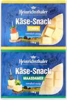 Heinrichsthaler Käse-Snack Gouda und Maasdamer