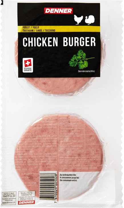 Burger di tacchino Denner
