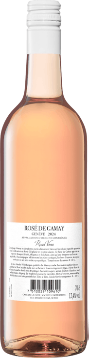 Roses Vives Rosé de Gamay de Genève AOC