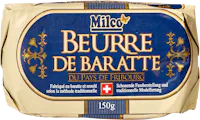 Beurre de Baratte du pays de Fribourg Milco