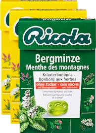 Ricola Kräuterbonbons Trio Ricola Kräuterbonbons Trio