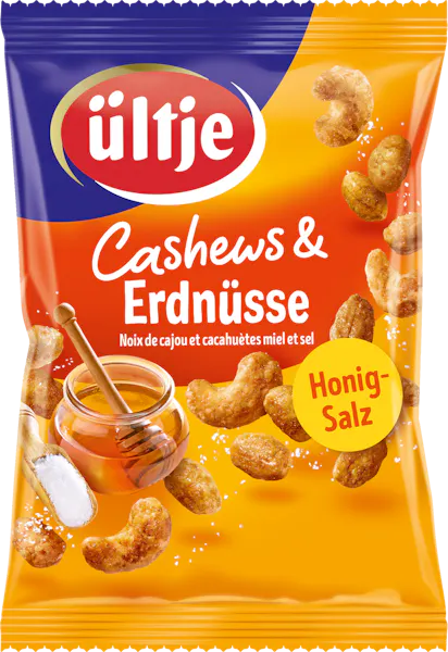 ültje Cashew-Erdnuss-Mix Honig & Salz 200g