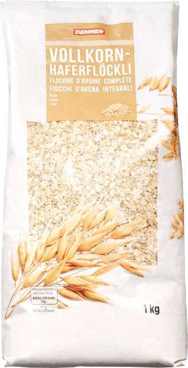 Flocons d’avoine complète Denner