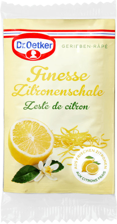 Zeste de citron Finesse Dr. Oetker