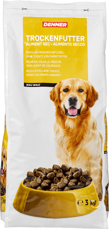 Aliment sec WAU WAU! Denner