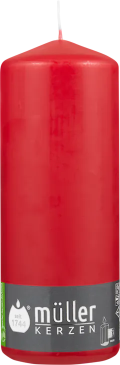 Bougie cylindrique lisse Müller 