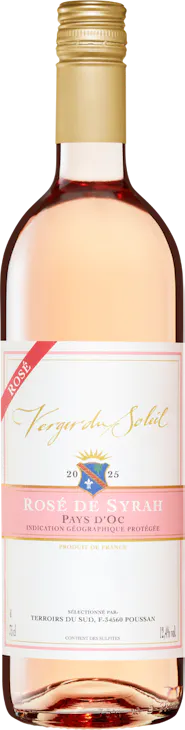 Verger du Soleil Syrah Rosé Pays d’Oc IGP