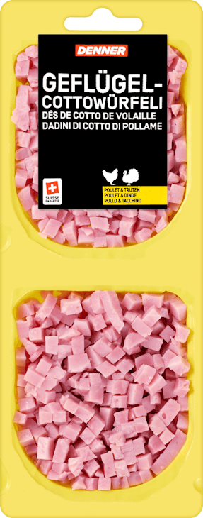 Dadini di cotto di pollame Denner 