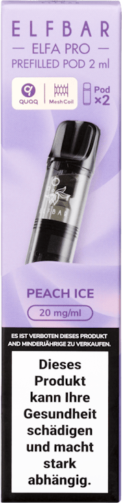 Elfbar Elfa Pro Pods Peach Ice 