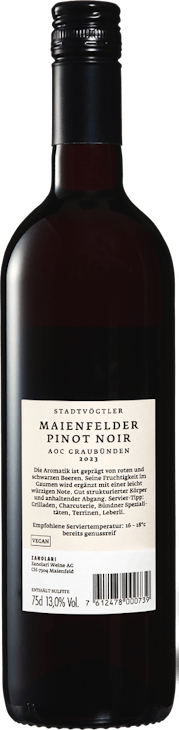 Maienfelder Pinot Noir AOC Graubünden