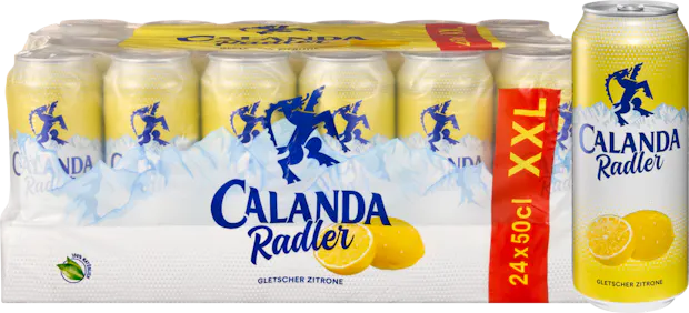 Calanda Radler Gletscher Zitrone