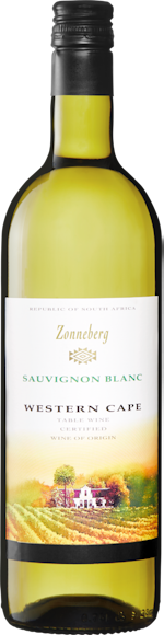 Zonneberg Sauvignon Blanc De face
