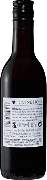 Divine Hope Shiraz Western Cape  Arrière