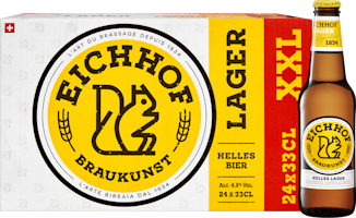 Bière lager blonde Eichhof