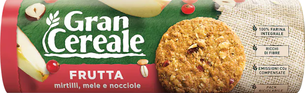 Biscotti Gran Cereale Frutta