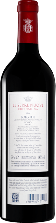 Le Serre Nuove Dell' Ornellaia Bolgheri DOC