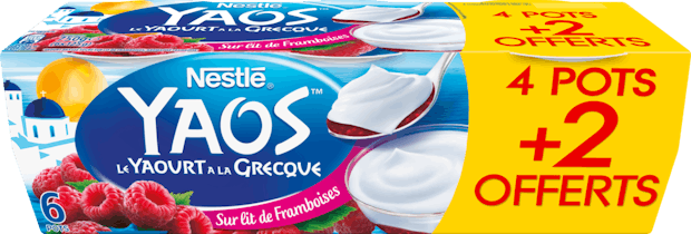 Yogurt Lampone Yaos Nestlé