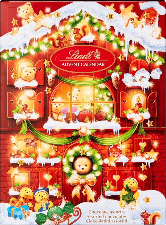 Calendario dell’Avvento Teddy Lindt
