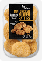 Hubers Crunchy Mini Chicken Burger Patties