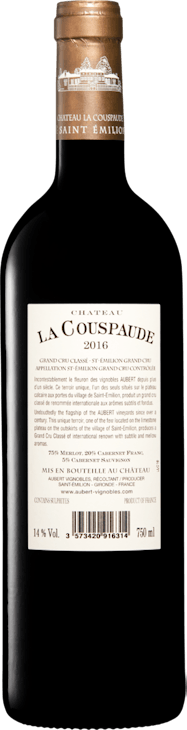 Château La Couspaude Saint-Emilion Grand Cru AOC