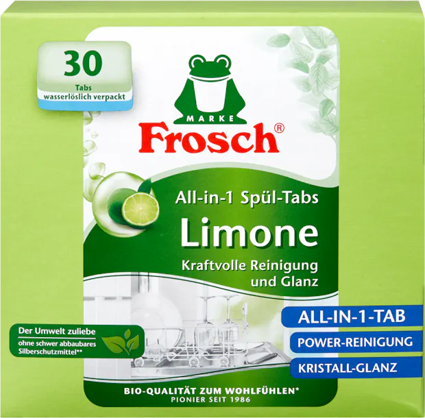 Tablettes lave-vaisselle All-in-1 Limone Frosch