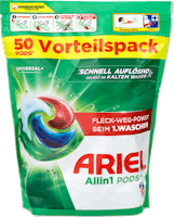 Detersivo All in 1 Pods Universal+ Ariel