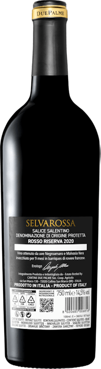 Selvarossa Salice Salentino DOP Riserva
