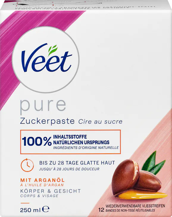 Cire au sucre Corps & Visage Veet