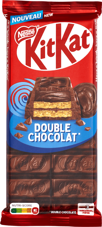 Tablette de chocolat Double Chocolat KitKat