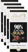 Tavoletta di cioccolato 90% Cacao Excellence Lindt