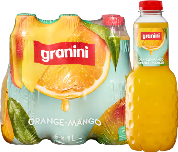 Granini Succo di frutta Arancia-Mango 6x1l