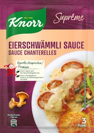 Knorr Suprême Sauce Eierschwämmli Knorr Suprême Sauce Eierschwämmli