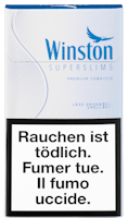 Winston Super Slims Silver