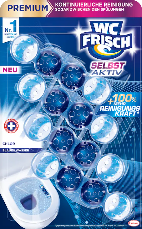 Blocs nettoyants Activ Bleu WC-Frisch