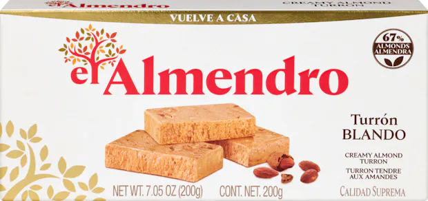 Torrone morbido alle mandorle El Almendro