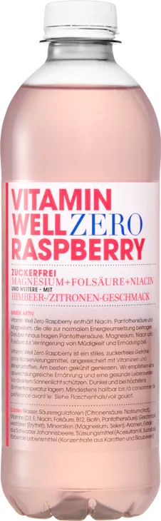 Vitamin Well Zero Raspberry