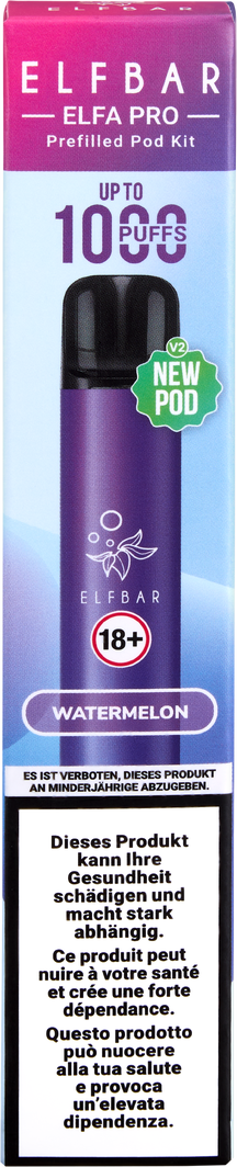 Elfbar Elfa Pro Kit Aurora Purple - Aktuelle Preise und Aktionen | Denner