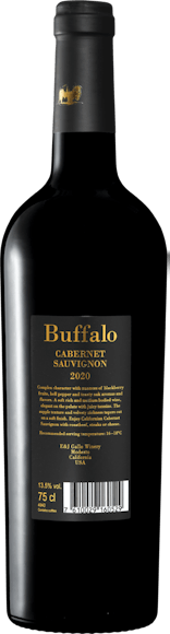 Buffalo Cabernet Sauvignon (Face arrière)