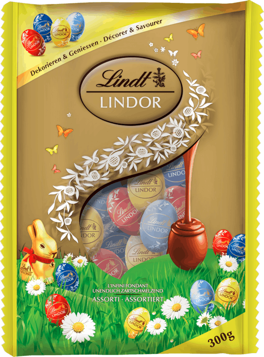 Petits œufs en chocolat Lindor Lindt