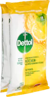 Dettol Küche antibakterielle Allzweckreinigungstücher Limette & Minze