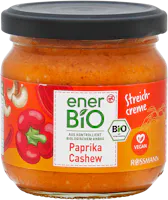 Crema spalmabile paprica-anacardi enerBIO