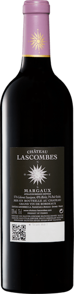 Château Lascombes 2e Grand Cru Classé Margaux AOC (Face arrière)