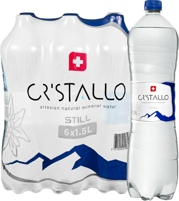 Eau minérale naturelle Cristallo