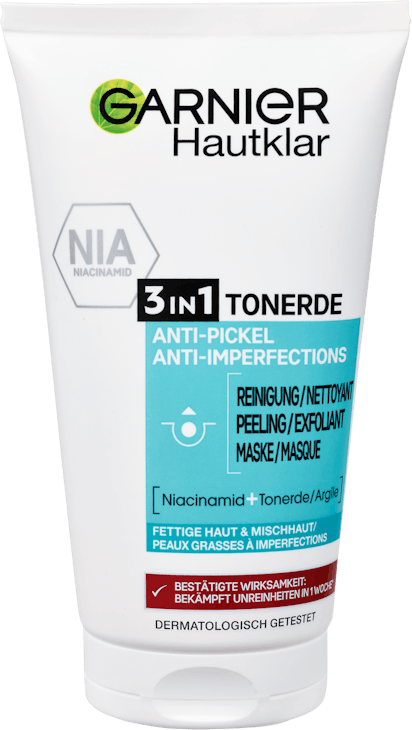 Argile 3 en 1 Hautklar Garnier