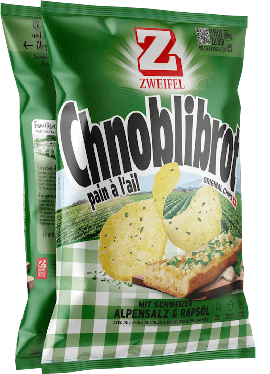 Zweifel Original Chips Chnoblibrot