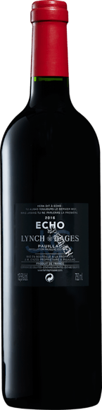 Echo de Lynch-Bages  (Face arrière)